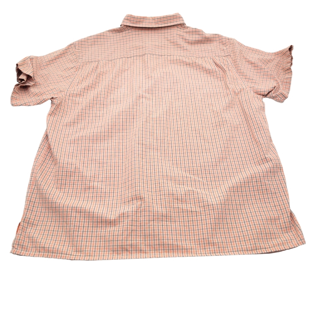 Nautica‎ Short Sleeve Button Down Mens Plaid Shirt Sz XL - Picture 4 of 9